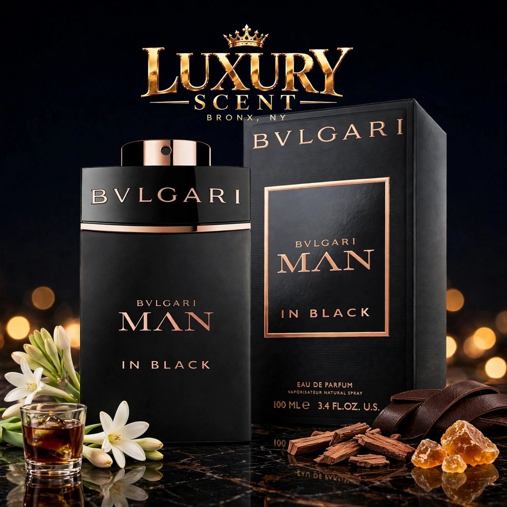 Premium product photo: Bvlgari Man in Black for Luxury Scent
